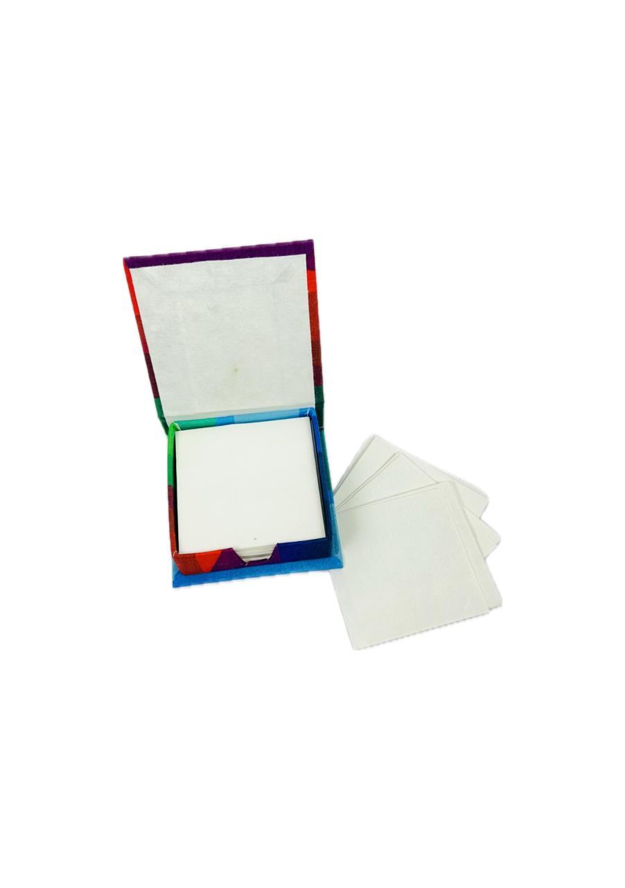 Handmade paper note box