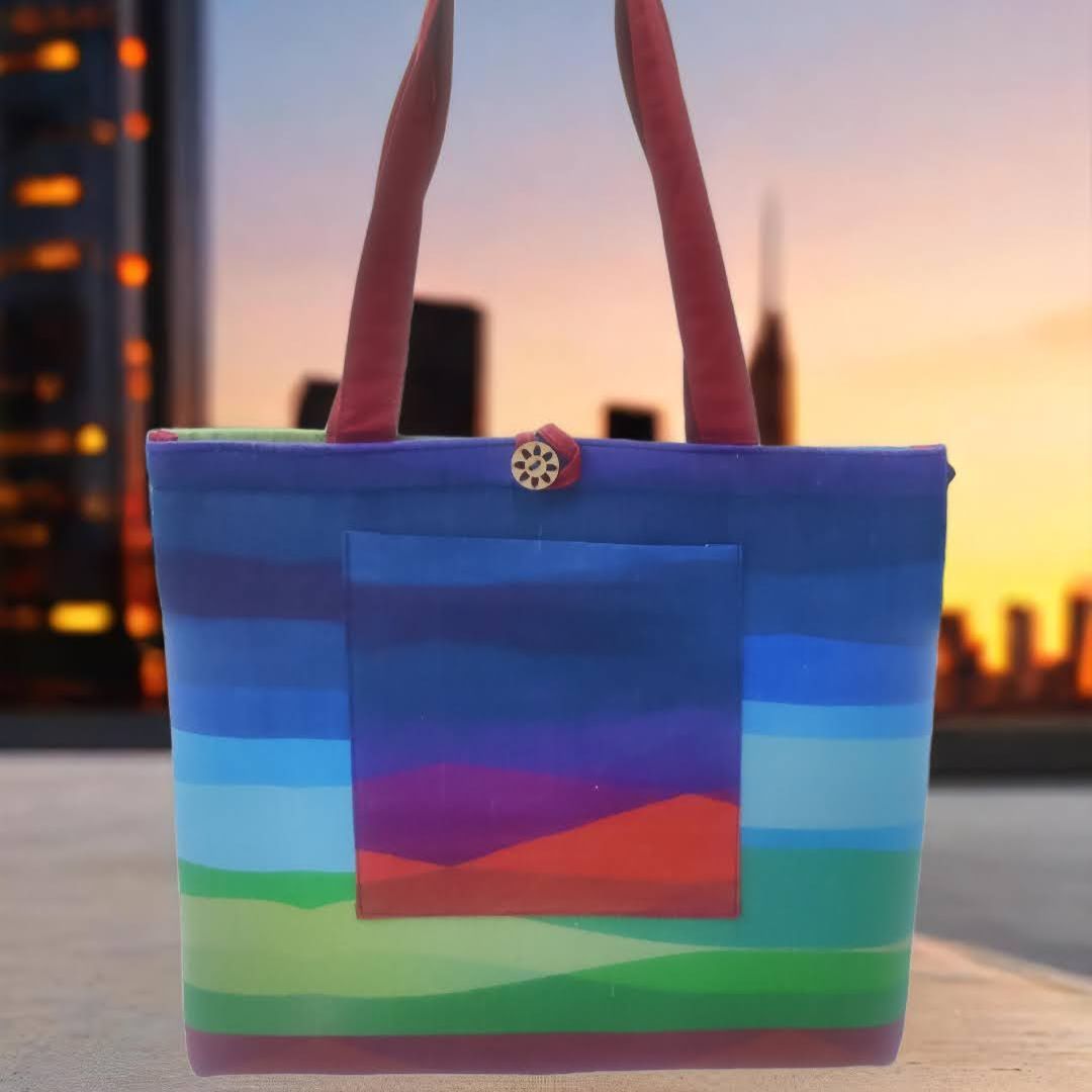 100% Cotton Digital Print Canvas Bag