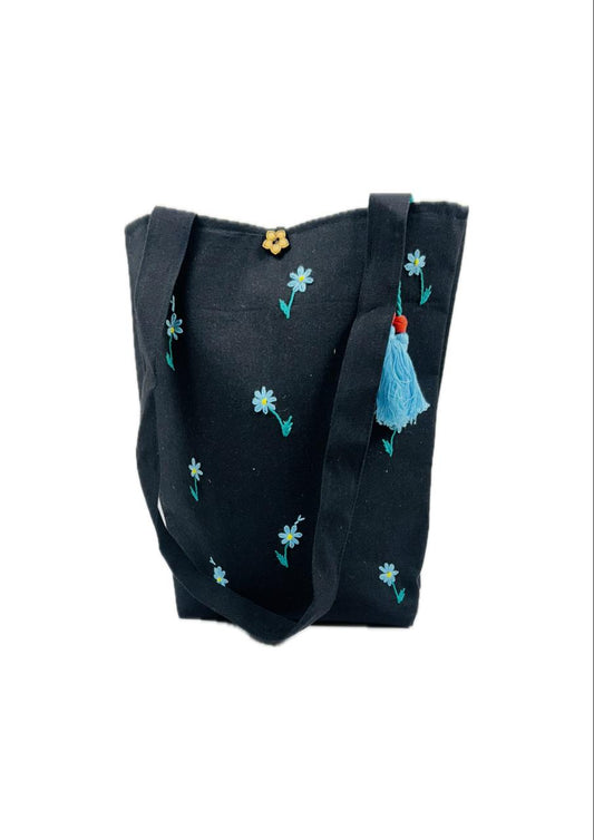 Embroidery tote bag