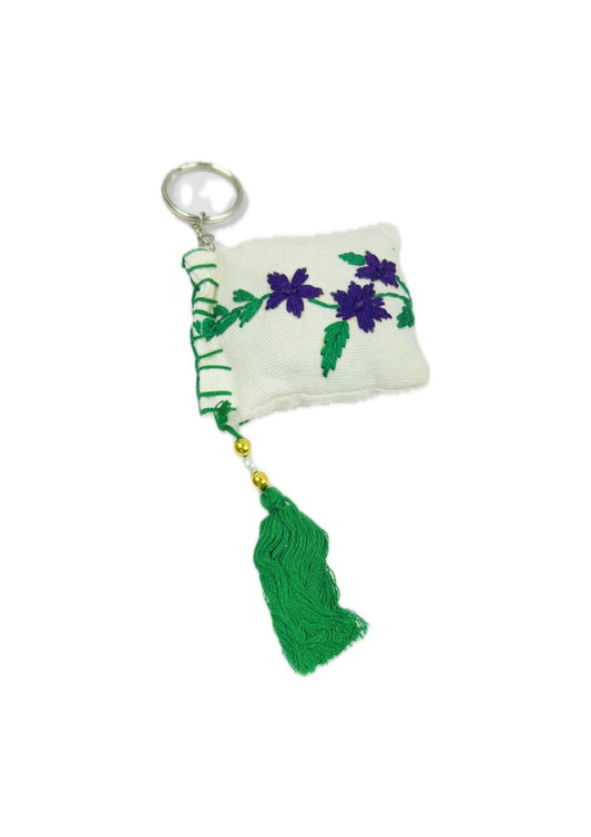 Embroidery key chain