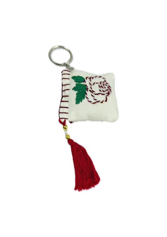Embroidery key chain