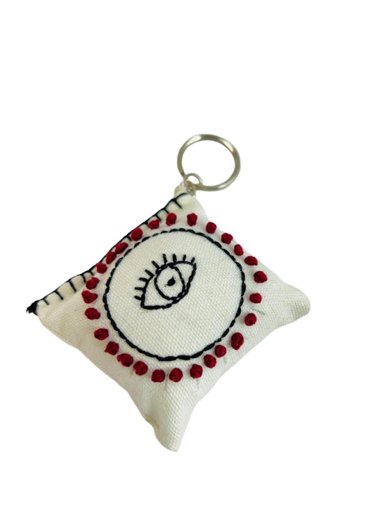 Handmade  Embroidery Keychain