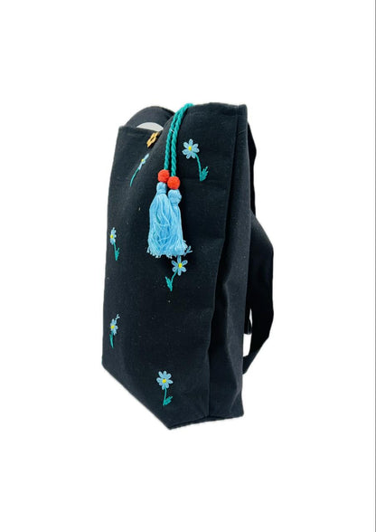 Embroidery tote bag