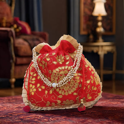 Gottapatti Jaal Chakri Potli Bag